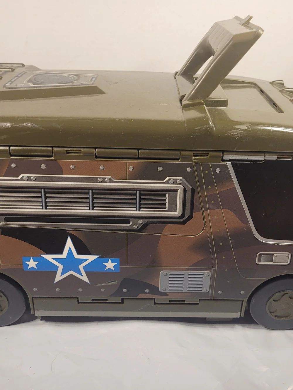 1991 Micro Machines Lewis Galoob Toys Military Super Van City Vintage